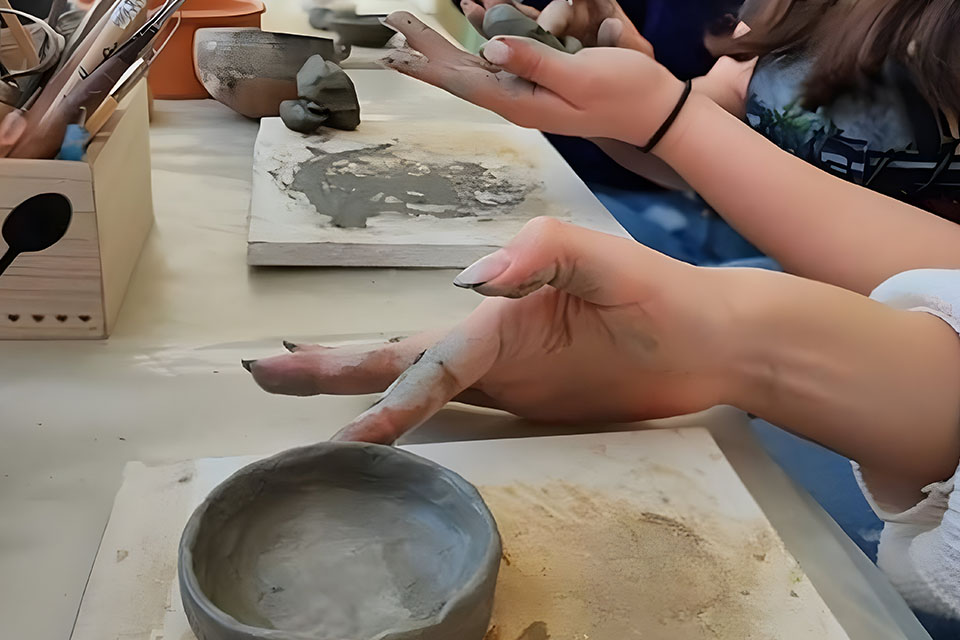 Pottery in Charalambos Cottage